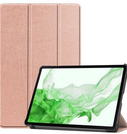 BASEY. BASEY. Samsung Galaxy Tab S8 Plus Hoes - Rose Goud