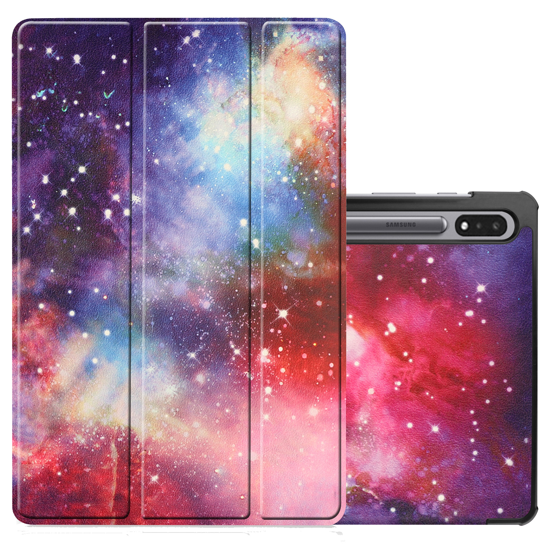 NoXx Samsung Galaxy Tab S8 Plus Hoesje Case Hard Cover Met S Pen Uitsparing Hoes Book Case Galaxy