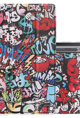 NoXx Hoesje Geschikt voor Samsung Galaxy Tab S8 Plus Hoesje Case Hard Cover Hoes Book Case - Graffity