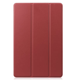 Nomfy Nomfy Samsung Galaxy Tab S8 Plus Hoes - Donkerrood