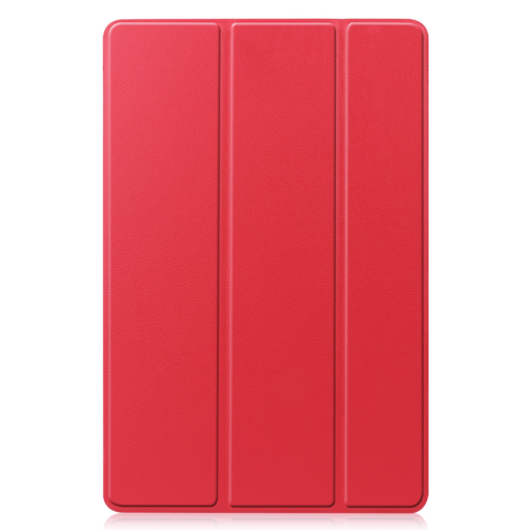 Nomfy Samsung Galaxy Tab S8 Plus Hoesje 12,4 inch Case Rood - Samsung Galaxy Tab S8 Plus Hoes Hardcover Hoesje Bookcase Met Uitsparing S Pen - Rood