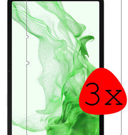 BASEY. BASEY. Samsung Galaxy Tab S8 Plus Screenprotector - 3 PACK