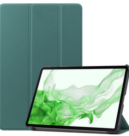 BASEY. BASEY. Samsung Galaxy Tab S8 Ultra Hoes - Donkergroen