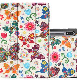 NoXx NoXx Samsung Galaxy Tab S8 Ultra Hoes - Vlinders
