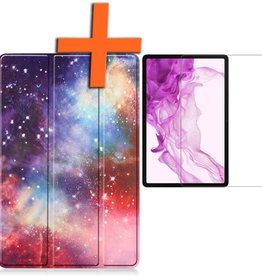 Nomfy Nomfy Samsung Galaxy Tab S8 Plus Hoes Met Screenprotector - Galaxy