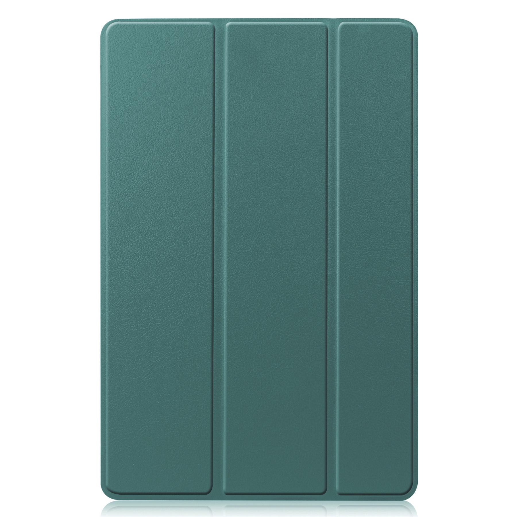 BASEY. Hoesje Geschikt voor Samsung Galaxy Tab S8 Ultra Hoes Case Tablet Hoesje Tri-fold Met Screenprotector - Hoes Geschikt voor Samsung Tab S8 Ultra Hoesje Hard Cover Bookcase Hoes - Donkergroen