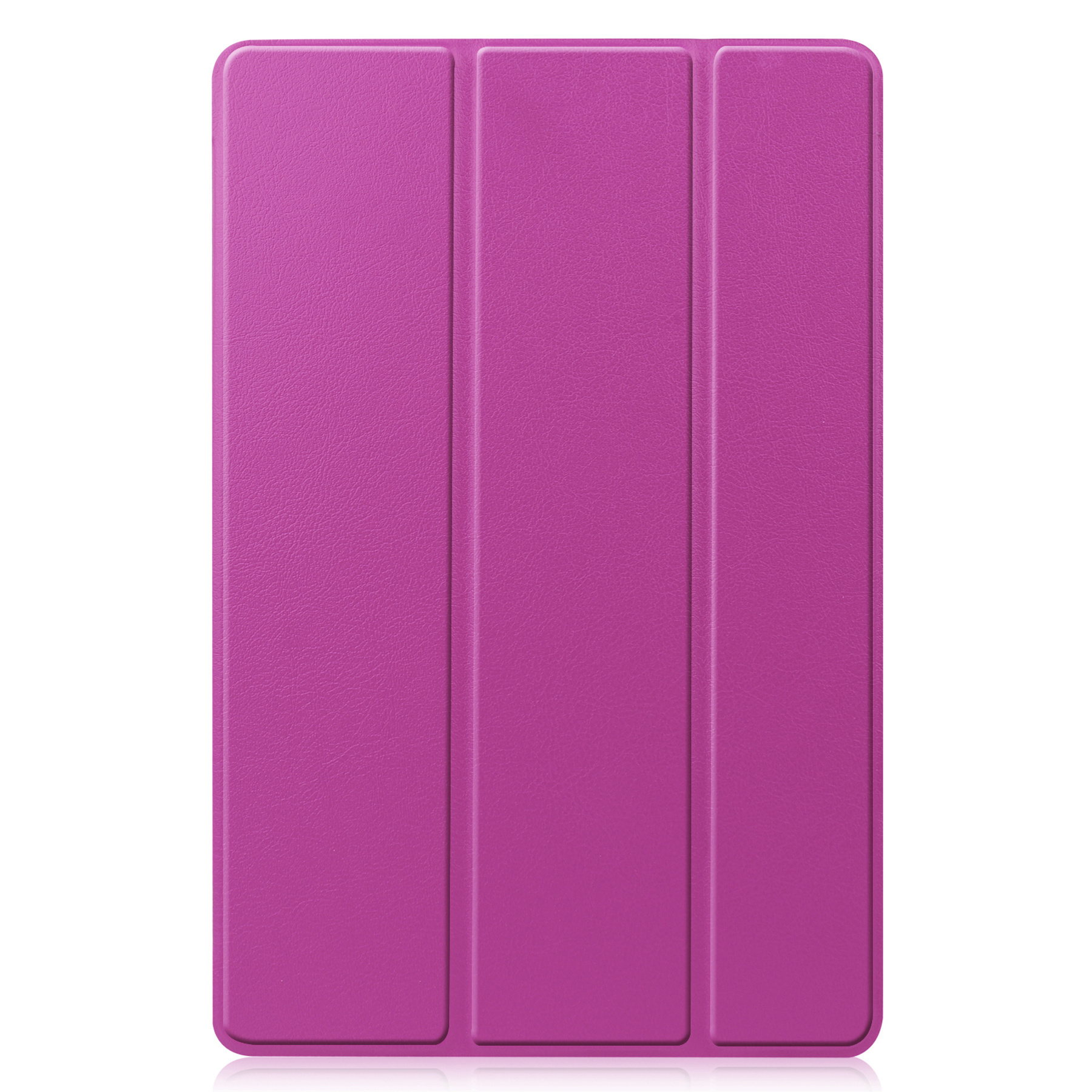 BASEY. Hoesje Geschikt voor Samsung Galaxy Tab S8 Ultra Hoes Case Tablet Hoesje Tri-fold Met Screenprotector - Hoes Geschikt voor Samsung Tab S8 Ultra Hoesje Hard Cover Bookcase Hoes - Paars