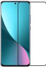 NoXx Screenprotector Geschikt voor Xiaomi 12X Screenprotector Tempered Glass Gehard Glas Full Cover