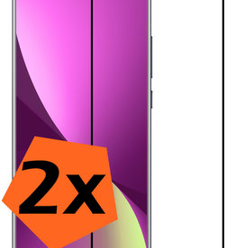 Nomfy Nomfy Xiaomi 12X Screenprotector Glas Full Cover - 2 PACK