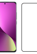 Nomfy Screenprotector Geschikt voor Xiaomi 12X Screenprotector Bescherm Glas - Screenprotector Geschikt voor Xiaomi 12X Screen Protector Tempered Glass Full Screen Full Cover - 2 PACK