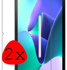 BASEY. Lenovo Tab M10 Plus (3e gen.) Screenprotector - 2 PACK