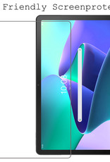 BASEY. Screenprotector Geschikt voor Lenovo Tab M10 Plus 3rd Gen Screenprotector Tempered Glass - Screenprotector Geschikt voor Lenovo Tab M10 Plus (3e Gen) Screen Protector Beschermglas - 2 Stuks