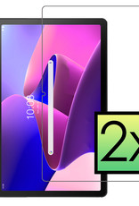 NoXx Screenprotector Geschikt voor Lenovo Tab M10 Plus 3rd Gen Screenprotector Bescherm Glas Screen Protector - 2x