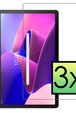 NoXx Screenprotector Geschikt voor Lenovo Tab M10 Plus 3rd Gen Screenprotector Bescherm Glas Screen Protector - 3x