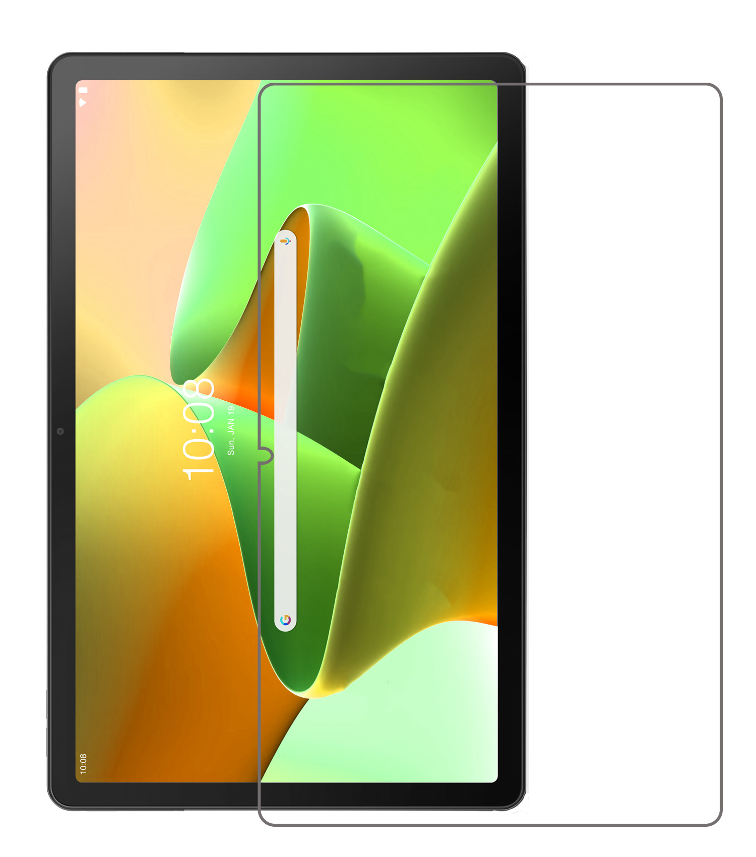 Nomfy Screenprotector Geschikt voor Lenovo Tab M10 Plus 3rd Gen Screenprotector Bescherm Glas - Screen Protector Geschikt voor Lenovo Tab M10 Plus (3e Gen) Screenprotector Tempered Glass
