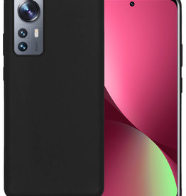 BASEY. BASEY. Xiaomi 12X Hoesje Siliconen - Zwart