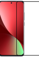BASEY. Xiaomi 12 Pro Screenprotector 3D Tempered Glass - Xiaomi 12 Pro Beschermglas Full Cover - Xiaomi 12 Pro Screen Protector 3D