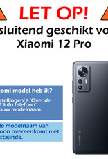 Nomfy Xiaomi 12 Pro Hoesje Siliconen - Xiaomi 12 Pro Hoesje Transparant Case - Xiaomi 12 Pro Cover Siliconen Back Cover - Transparant 2 Stuks