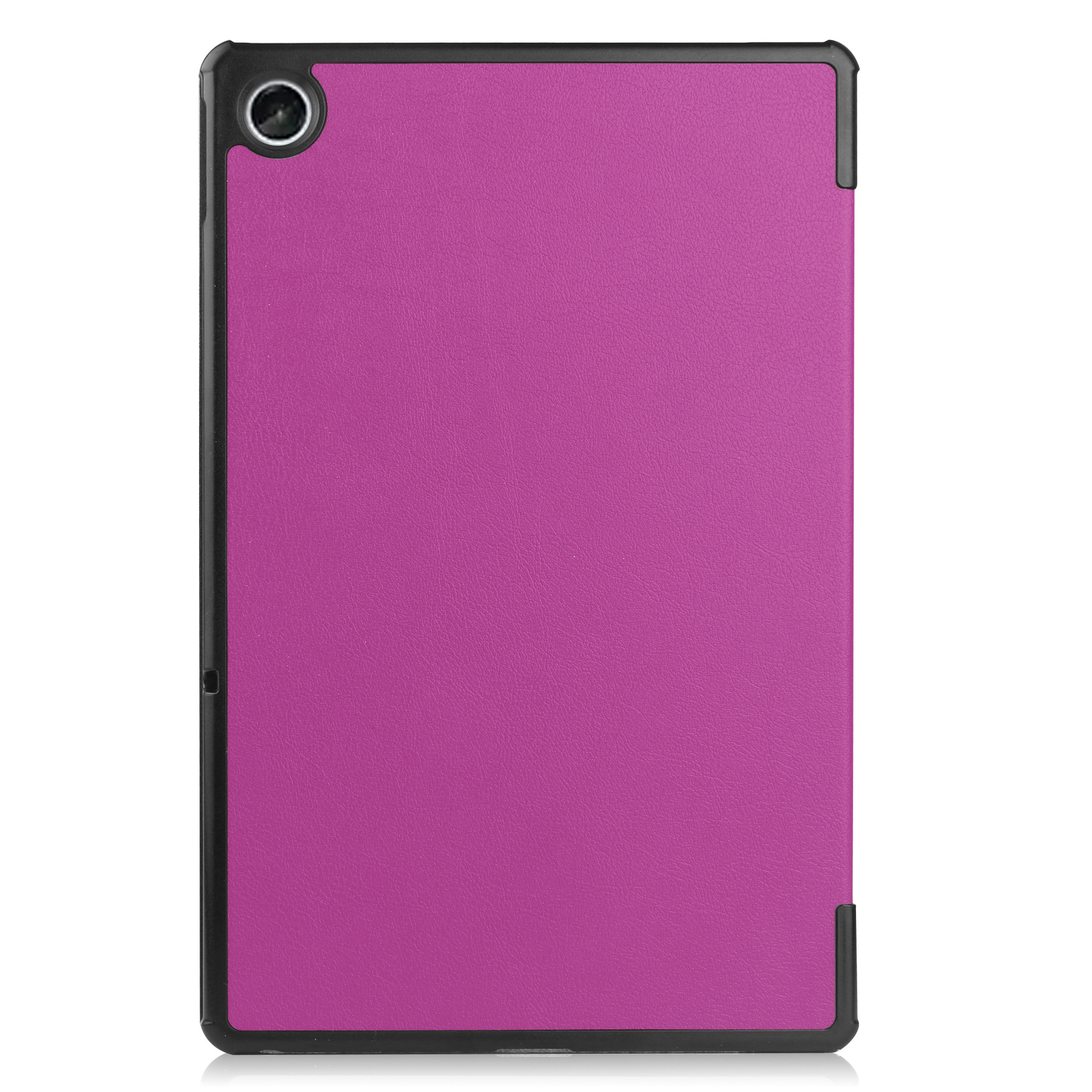 Nomfy Hoes Geschikt voor Lenovo Tab M10 Plus 3rd Gen Hoes Tri-fold Tablet Hoesje Case - Hoesje Geschikt voor Lenovo Tab M10 Plus (3e Gen) Hoesje Hardcover Bookcase - Paars