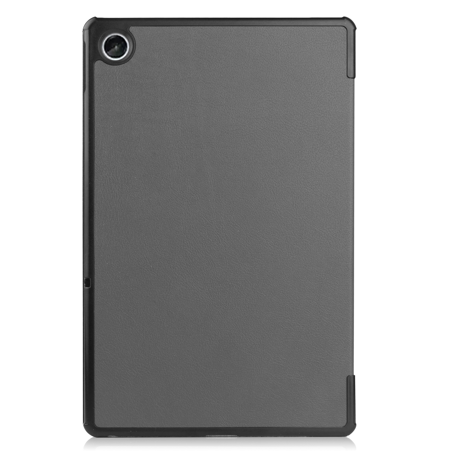 Nomfy Lenovo Tab M10 Plus Hoesje (3e generatie) Book Case Grijs - Lenovo Tab M10 Plus (Gen 3) Hoes Hardcover Hoesje Grijs