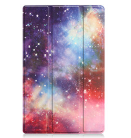 Nomfy Nomfy Lenovo Tab M10 Plus (3e generatie) Hoes - Galaxy