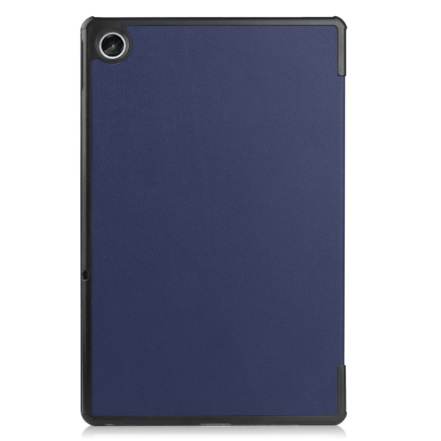 Nomfy Hoes Geschikt voor Lenovo Tab M10 Plus 3rd Gen Hoes Tri-fold Tablet Hoesje Case - Hoesje Geschikt voor Lenovo Tab M10 Plus (3e Gen) Hoesje Hardcover Bookcase - Donkerblauw