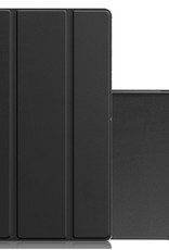 NoXx Hoesje Geschikt voor Lenovo Tab M10 Plus 3rd Gen Hoesje Case Hard Cover Hoes Book Case - Zwart
