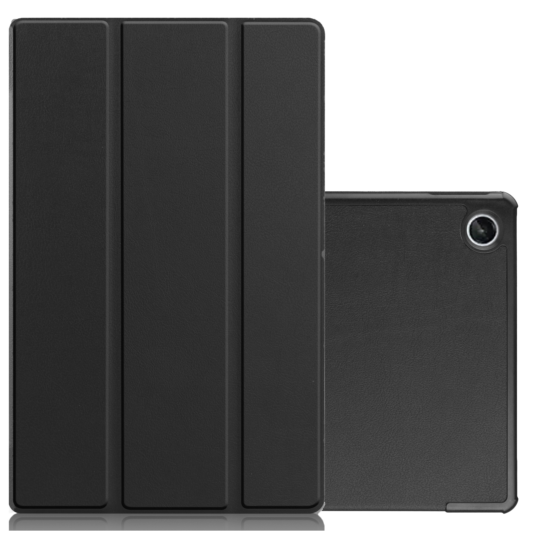 NoXx Hoesje Geschikt voor Lenovo Tab M10 Plus 3rd Gen Hoesje Case Hard Cover Hoes Book Case - Zwart