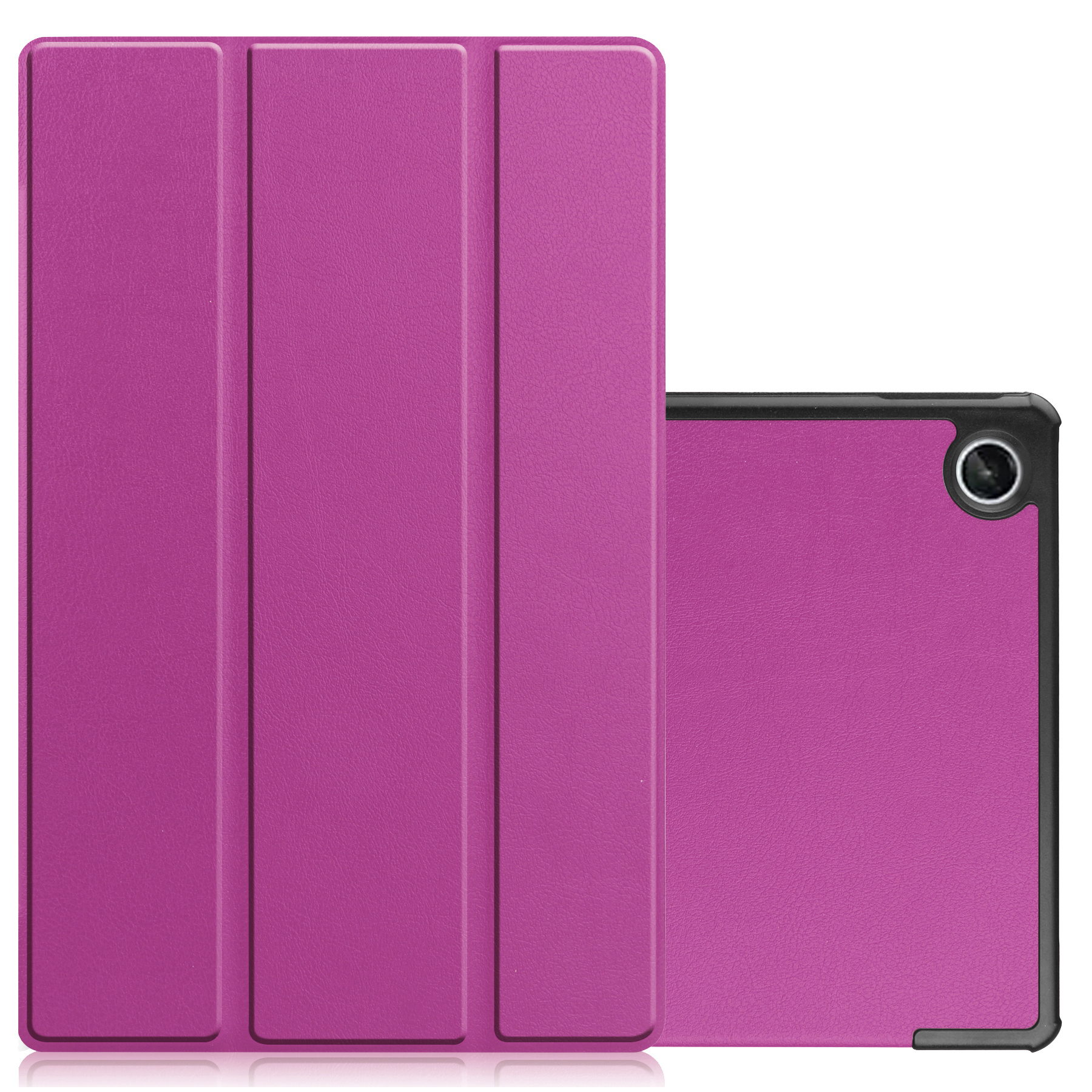 NoXx Hoesje Geschikt voor Lenovo Tab M10 Plus 3rd Gen Hoesje Case Hard Cover Hoes Book Case - Paars