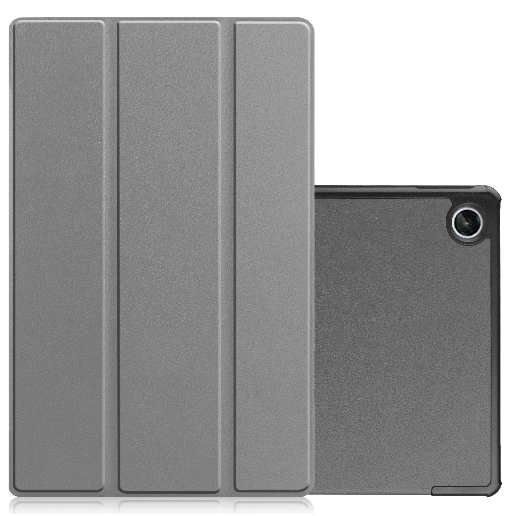 NoXx Lenovo Tab M10 Plus (Gen 3) Hoesje Case Hard Cover Hoes Book Case - Grijs