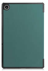 Hoesje Geschikt voor Lenovo Tab M10 Plus 3rd Gen Hoesje Case Hard Cover Hoes Book Case - Donkergroen