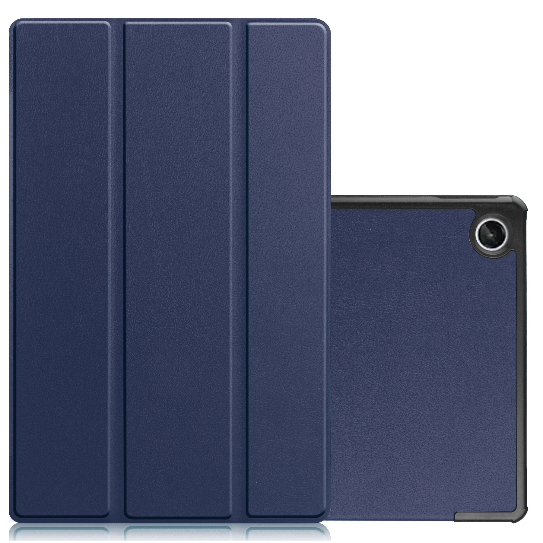 NoXx Hoesje Geschikt voor Lenovo Tab M10 Plus 3rd Gen Hoesje Case Hard Cover Hoes Book Case - Donkerblauw