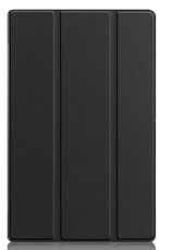 Lenovo Tab M10 Plus Hoes (Gen 3) Case Hoesje Zwart - Lenovo Tab M10 Plus (Gen 3) Hoesje Hard Cover - Lenovo Tab M10 Plus Bookcase Hoes - Zwart