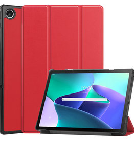 BASEY. BASEY. Lenovo Tab M10 Plus (3e generatie) Hoes - Rood
