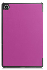 BASEY. Hoesje Geschikt voor Lenovo Tab M10 Plus 3rd Gen Hoes Case Tablet Hoesje Tri-fold - Hoes Geschikt voor Lenovo Tab M10 Plus (3e Gen) Hoesje Hard Cover Bookcase Hoes - Paars