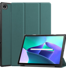 BASEY. BASEY. Lenovo Tab M10 Plus (3e generatie) Hoes - Donkergroen