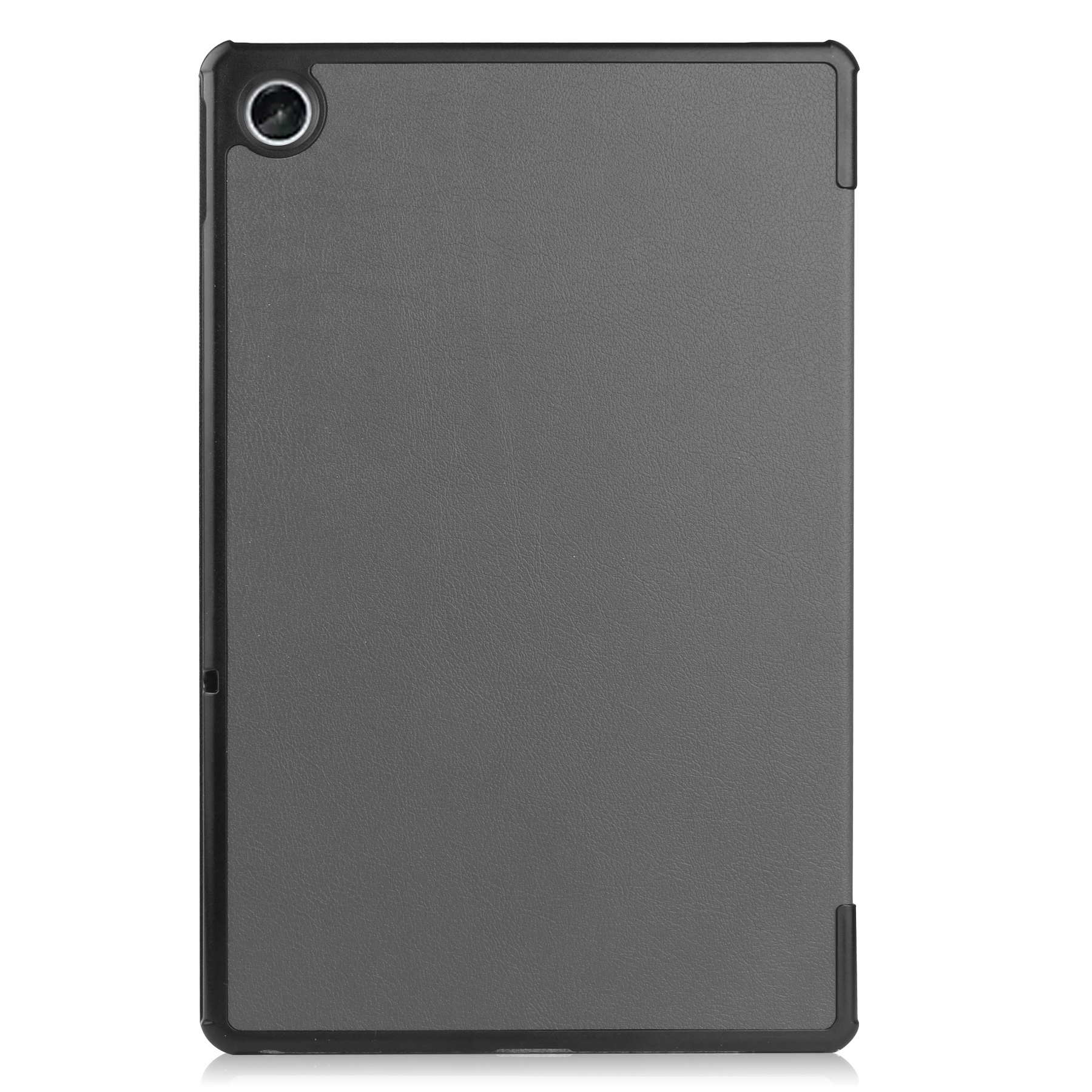 BASEY. Hoesje Geschikt voor Lenovo Tab M10 Plus 3rd Gen Hoes Case Tablet Hoesje Tri-fold Met Screenprotector - Hoes Geschikt voor Lenovo Tab M10 Plus (3e Gen) Hoesje Hard Cover Bookcase Hoes - Grijs