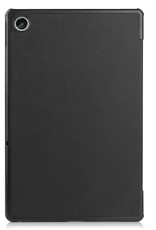 Lenovo Tab M10 Plus (Gen 3) Hoesje Case Hard Cover Hoes Book Case Met Screenprotector - Zwart