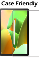 Nomfy Hoes Geschikt voor Lenovo Tab M10 Plus 3rd Gen Hoes Tri-fold Tablet Hoesje Case Met Screenprotector - Hoesje Geschikt voor Lenovo Tab M10 Plus (3e Gen) Hoesje Hardcover Bookcase - Don't Touch Me