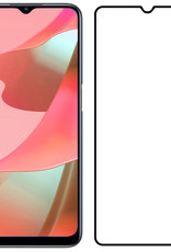 NoXx Screenprotector Geschikt voor OPPO A16s Screenprotector Tempered Glass Gehard Glas Full Cover - 2x