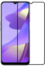 Nomfy OPPO A16s Screenprotector Bescherm Glas Full Cover - OPPO A16s Screen Protector 3D Tempered Glass