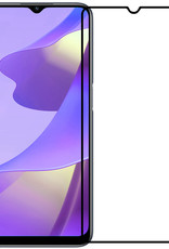 Nomfy OPPO A16s Screenprotector Bescherm Glas Full Cover - OPPO A16s Screen Protector 3D Tempered Glass