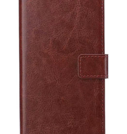 BASEY. BASEY. OPPO A16s Hoesje Bookcase - Bruin