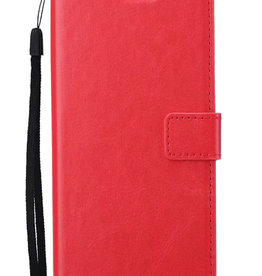 Nomfy Nomfy OPPO A16s Hoesje Bookcase - Rood