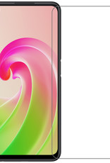 Nomfy Screenprotector Geschikt voor OPPO A76 Screenprotector Bescherm Glas Tempered Glass - Screenprotector Geschikt voor OPPO A76 Screen Protector - 3 PACK
