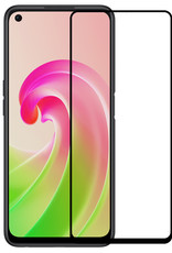 Nomfy Screenprotector Geschikt voor OPPO A76 Screenprotector Bescherm Glas - Screenprotector Geschikt voor OPPO A76 Screen Protector Tempered Glass Full Screen Full Cover