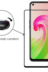 Nomfy Screenprotector Geschikt voor OPPO A76 Screenprotector Bescherm Glas - Screenprotector Geschikt voor OPPO A76 Screen Protector Tempered Glass Full Screen Full Cover