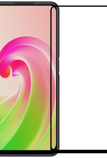 Nomfy Screenprotector Geschikt voor OPPO A76 Screenprotector Bescherm Glas - Screenprotector Geschikt voor OPPO A76 Screen Protector Tempered Glass Full Screen Full Cover
