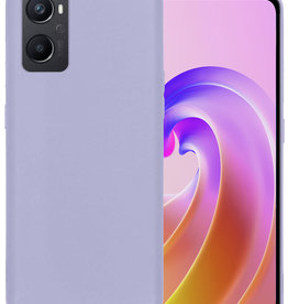 BASEY. BASEY. OPPO A76 Hoesje Siliconen - Lila