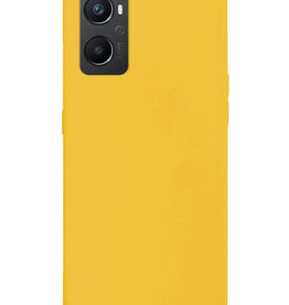 Nomfy Nomfy OPPO A76 Hoesje Siliconen - Geel